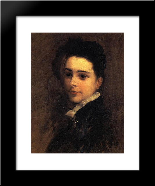 Charles Deering 20x24 Black Modern Wood Framed Art Print Poster by Sargent, John Singer