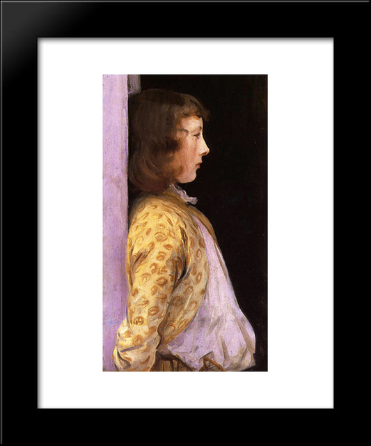 Portrait Of Dorothy Barnard 20x24 Black Modern Wood Framed Art Print Poster by Sargent, John Singer