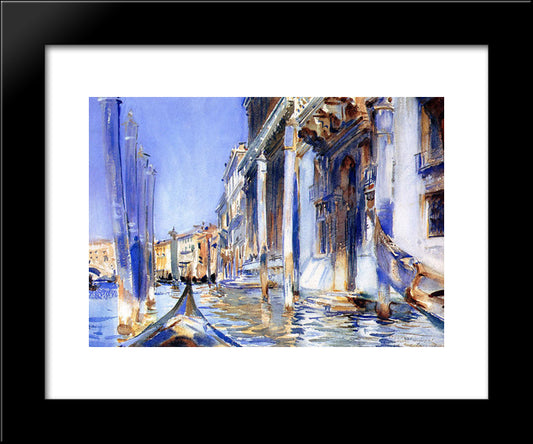 Rio Dell'Angelo 20x24 Black Modern Wood Framed Art Print Poster by Sargent, John Singer