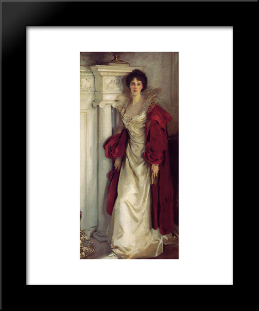 Winifred, Duchess Of Portland 20x24 Black Modern Wood Framed Art Print Poster by Sargent, John Singer