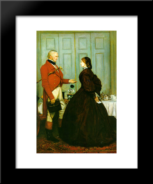 Trust Me 20x24 Black Modern Wood Framed Art Print Poster by Tissot, James