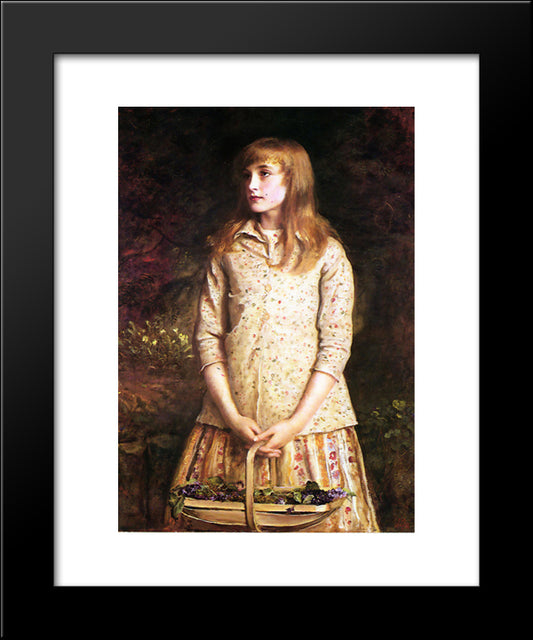 Sweetest Eyes Were Ever Seen 20x24 Black Modern Wood Framed Art Print Poster by Tissot, James