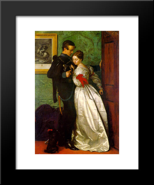 The Black Brunswicker 20x24 Black Modern Wood Framed Art Print Poster by Tissot, James