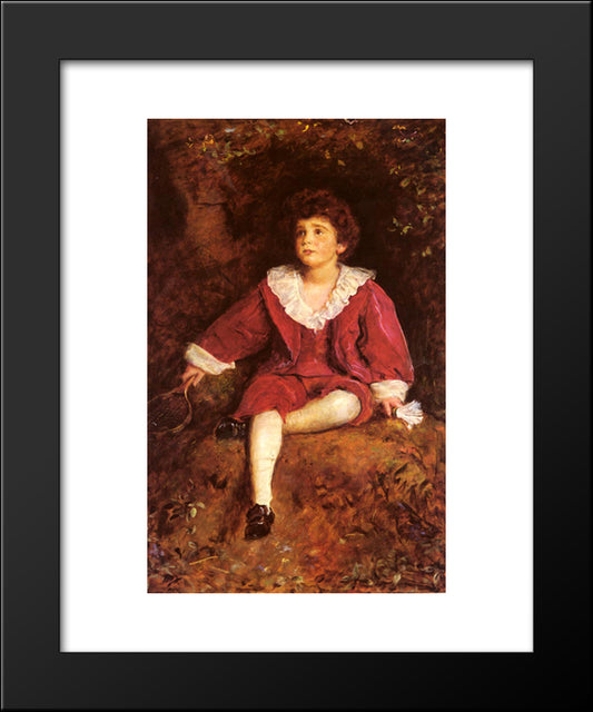 The Honourable John Nevile Manners 20x24 Black Modern Wood Framed Art Print Poster by Tissot, James