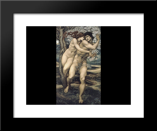 The Tree Of Forgiveness 20x24 Black Modern Wood Framed Art Print Poster by Burne Jones, Edward