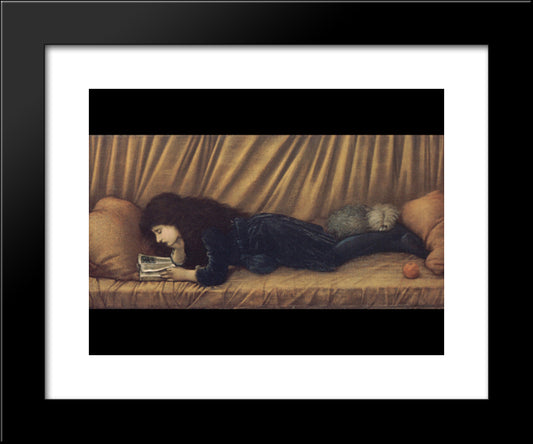 Katie Lewis 20x24 Black Modern Wood Framed Art Print Poster by Burne Jones, Edward