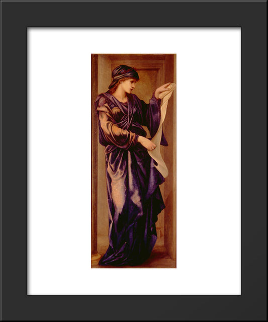 A Sibyl 20x24 Black Modern Wood Framed Art Print Poster by Burne Jones, Edward