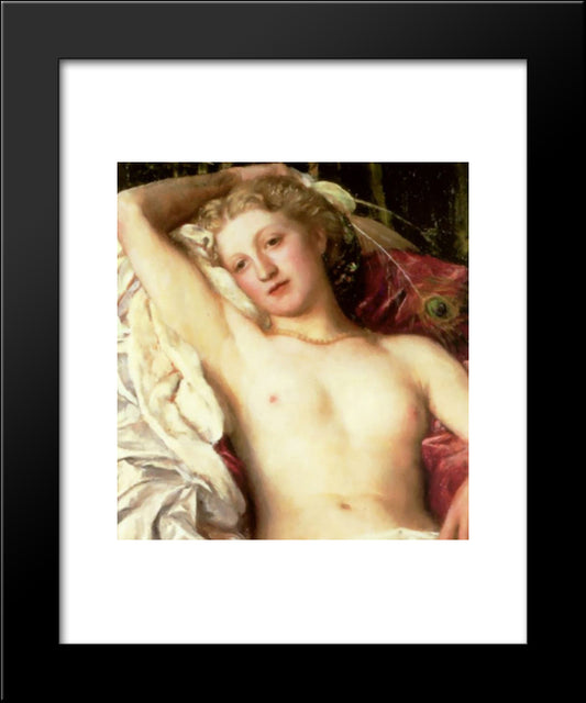 Nude 20x24 Black Modern Wood Framed Art Print Poster by Watts, George Frederick