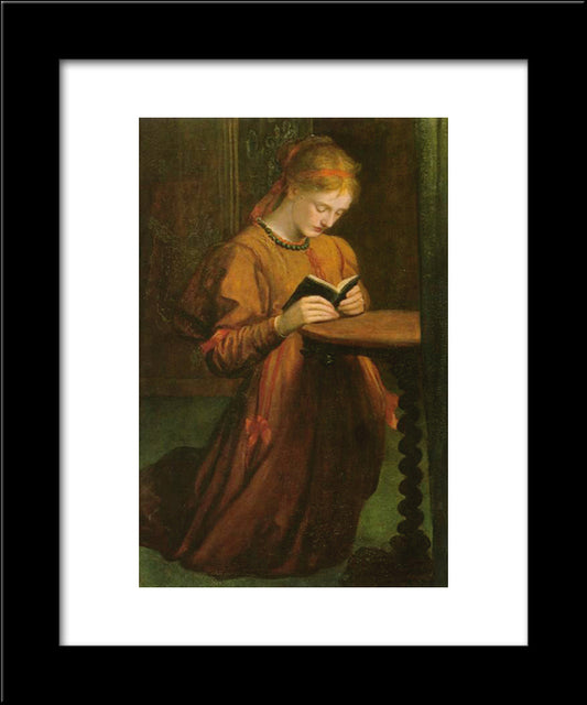 May Prinsep 20x24 Black Modern Wood Framed Art Print Poster by Watts, George Frederick