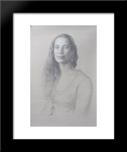 Katy Sandiford 20x24 Black Modern Wood Framed Art Print Poster by Sorolla, Joaquin