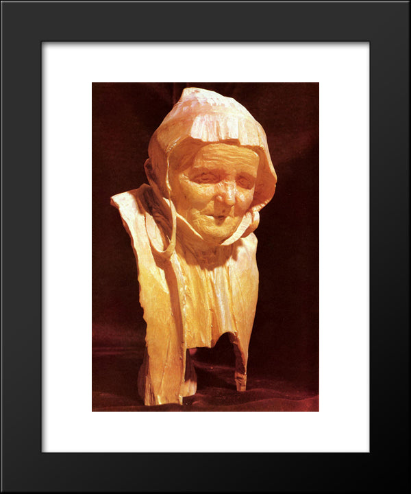Mormor 20x24 Black Modern Wood Framed Art Print Poster by Zorn, Anders