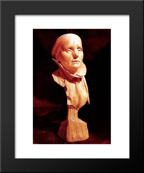 Mona 20x24 Black Modern Wood Framed Art Print Poster by Zorn, Anders