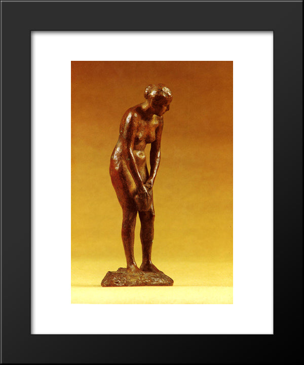 Den Sonderslagna Krukan 20x24 Black Modern Wood Framed Art Print Poster by Zorn, Anders