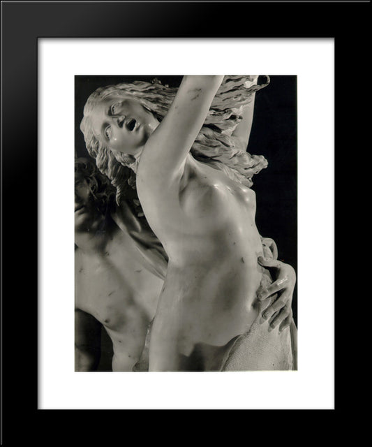 Apollo And Daphne [Detail: 3] 20x24 Black Modern Wood Framed Art Print Poster by Bernini, Gian Lorenzo