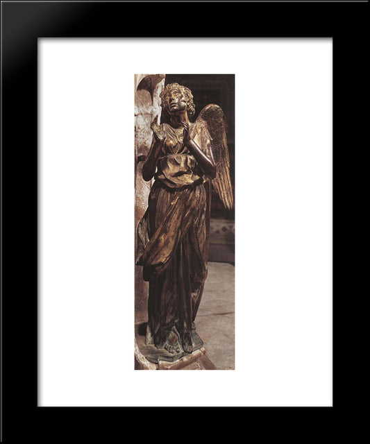 Hope 20x24 Black Modern Wood Framed Art Print Poster by Donatello