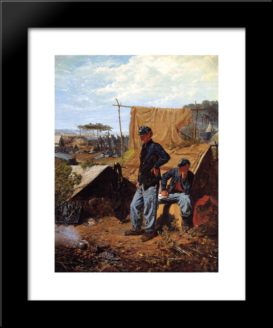 Home Sweet Home 20x24 Black Modern Wood Framed Art Print Poster by Homer, Winslow