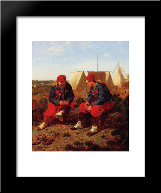 The Brierwood Pipe 20x24 Black Modern Wood Framed Art Print Poster by Homer, Winslow