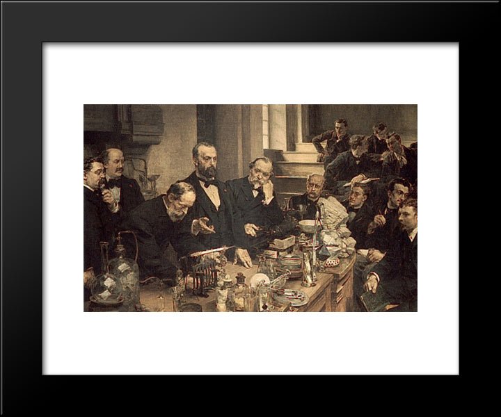 Sainte Claire Deville 20x24 Black Modern Wood Framed Art Print Poster by L'Hermitte, Leon Augustin