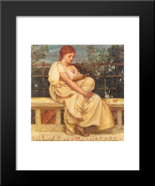 Reading 20x24 Black Modern Wood Framed Art Print Poster by Poynter, Edward John