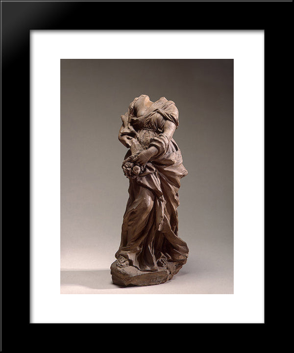 Generosity 20x24 Black Modern Wood Framed Art Print Poster by Algardi, Alessandro