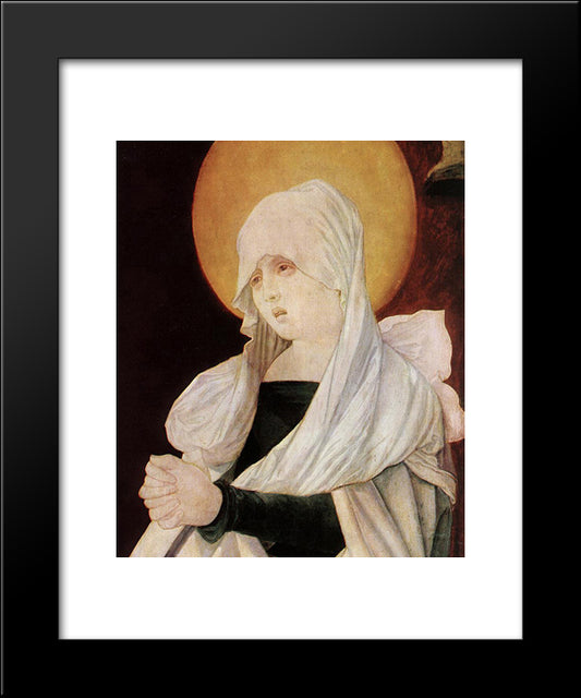 Mater Dolorosa (Detail) 20x24 Black Modern Wood Framed Art Print Poster by Baldung, Hans