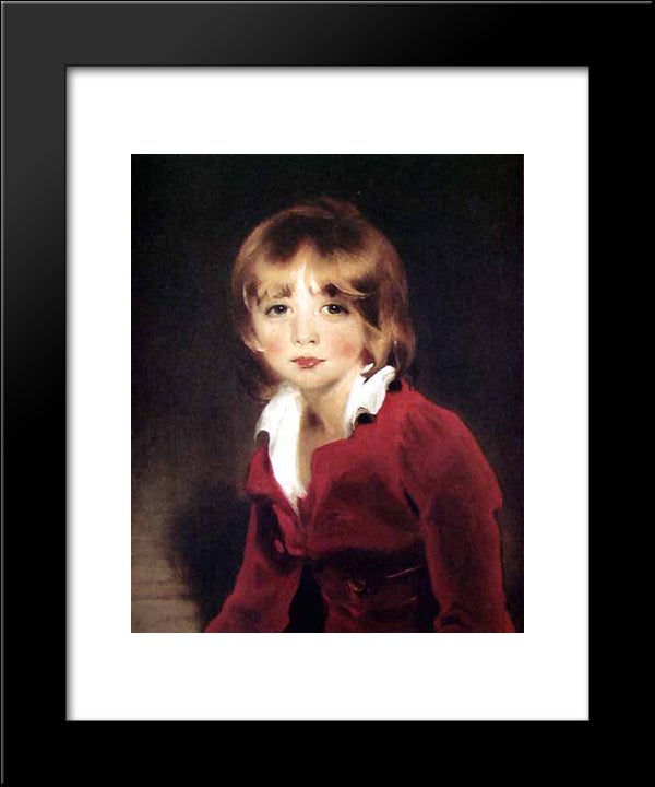 Children ' Sir John Julian 20x24 Black Modern Wood Framed Art Print Poster by Lawrence, Sir Thomas