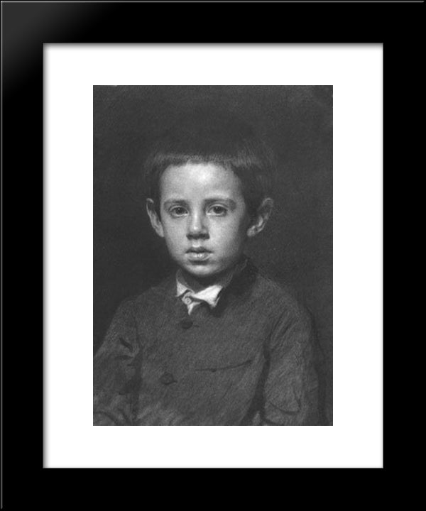 Marc 20x24 Black Modern Wood Framed Art Print Poster by Kramskoi, Ivan Nikolaevich