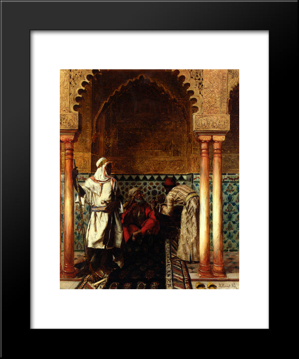 Der Weise 20x24 Black Modern Wood Framed Art Print Poster by Ernst, Rudolf