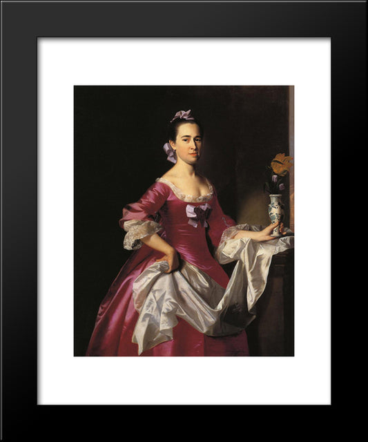 Mrs George Watson (Elizabeth Oliver) 20x24 Black Modern Wood Framed Art Print Poster by Copley, John Singleton