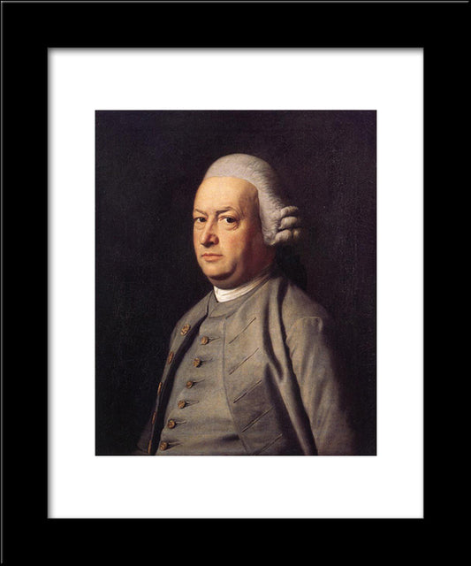 Portrait Of Thomas Flucker 20x24 Black Modern Wood Framed Art Print Poster by Copley, John Singleton