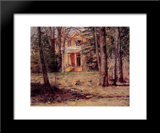 House In Virginia 20x24 Black Modern Wood Framed Art Print Poster by Robinson, Theodore