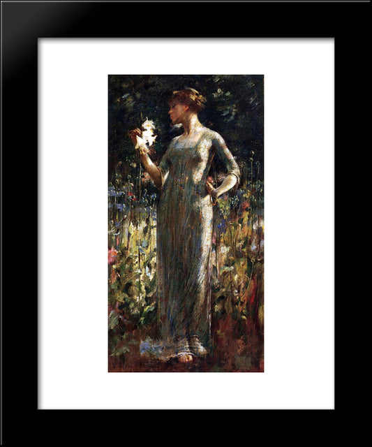 A King'S Daughter 20x24 Black Modern Wood Framed Art Print Poster by Robinson, Theodore