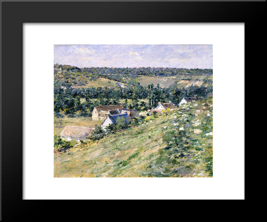 Giverny 20x24 Black Modern Wood Framed Art Print Poster by Robinson, Theodore