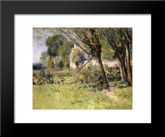 Willows 20x24 Black Modern Wood Framed Art Print Poster by Robinson, Theodore