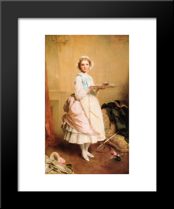 After The Ball 20x24 Black Modern Wood Framed Art Print Poster by Chaplin, Charles Joshua