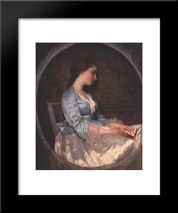 Le Reve 20x24 Black Modern Wood Framed Art Print Poster by Chaplin, Charles Joshua