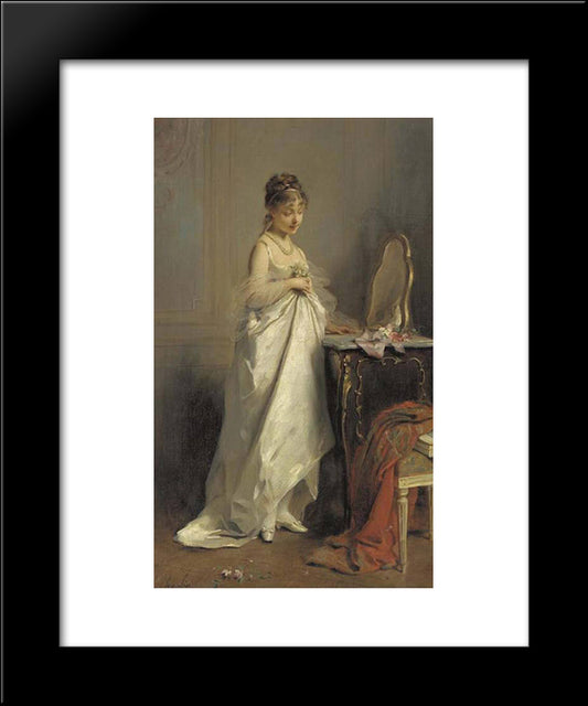 Reflection 20x24 Black Modern Wood Framed Art Print Poster by Chaplin, Charles Joshua