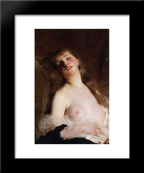 Reverie 20x24 Black Modern Wood Framed Art Print Poster by Chaplin, Charles Joshua