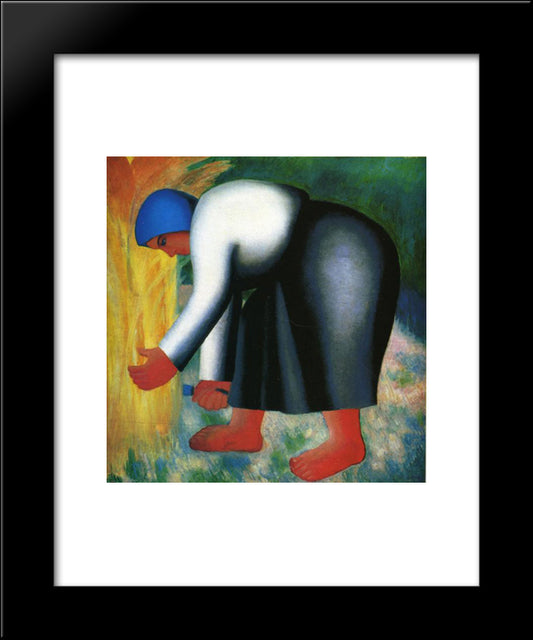 Reaper 20x24 Black Modern Wood Framed Art Print Poster by Malevich, Kazimir