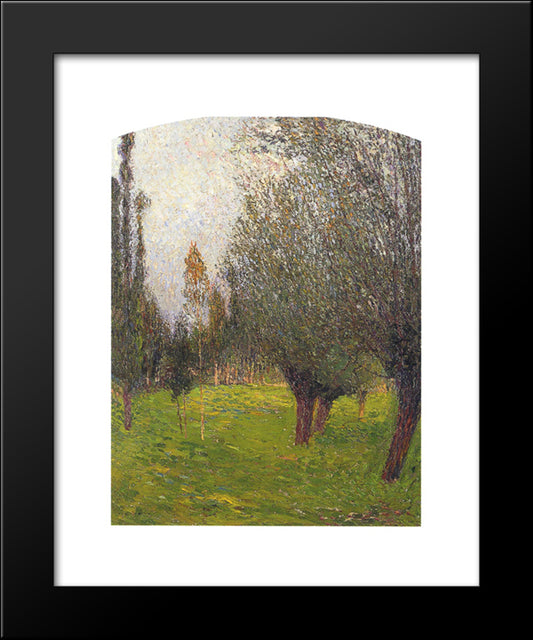 Landscape 20x24 Black Modern Wood Framed Art Print Poster by Martin, Henri