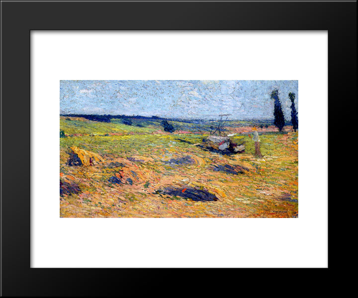 Landscape 20x24 Black Modern Wood Framed Art Print Poster by Martin, Henri