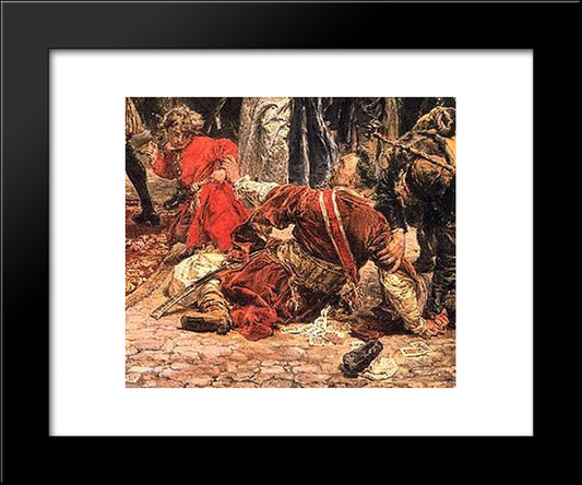 Jan Suchorzewski 20x24 Black Modern Wood Framed Art Print Poster by Matejko, Jan