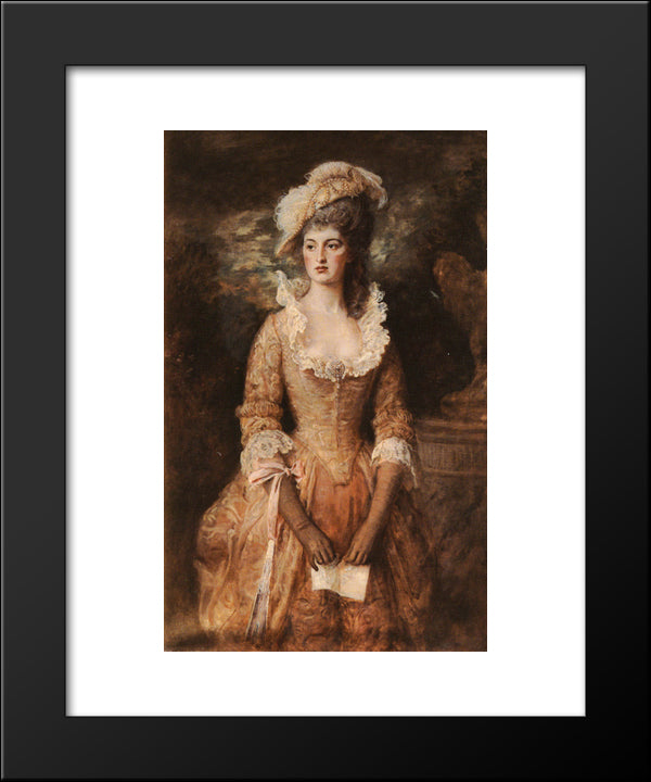 Female-Portraits 20x24 Black Modern Wood Framed Art Print Poster by Millais, John Everett