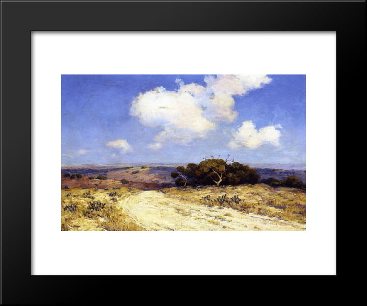Southwest Texas 20x24 Black Modern Wood Framed Art Print Poster by Onderdonk, Robert Julian