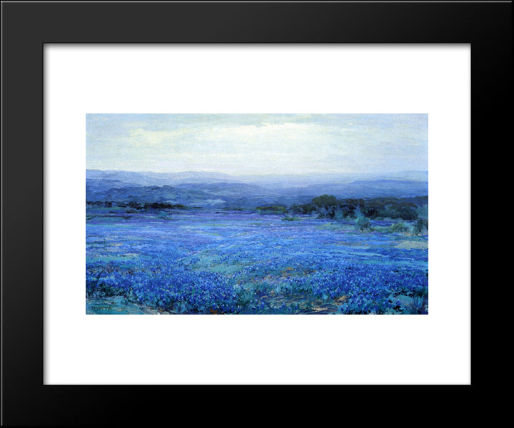 Panoramic Landscape 20x24 Black Modern Wood Framed Art Print Poster by Onderdonk, Robert Julian