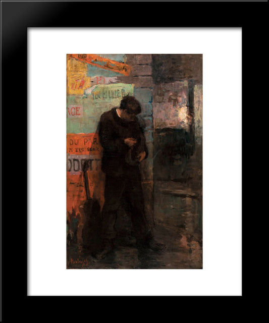 Mauvaise Recette 20x24 Black Modern Wood Framed Art Print Poster by Pantazis, Pericles