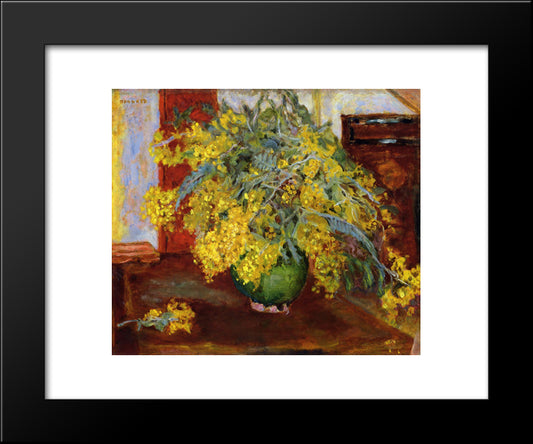 Momisa 20x24 Black Modern Wood Framed Art Print Poster by Bonnard, Pierre