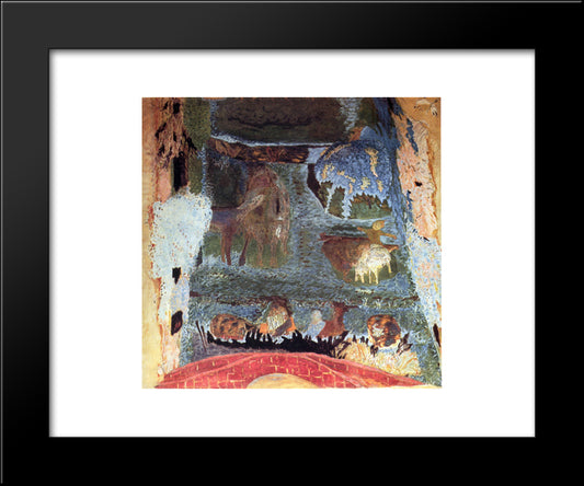 Not Detected 20x24 Black Modern Wood Framed Art Print Poster by Bonnard, Pierre