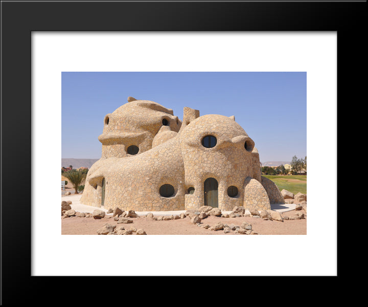 El Gouna, Red Sea, Egypt 20x24 Black Modern Wood Framed Art Print Poster