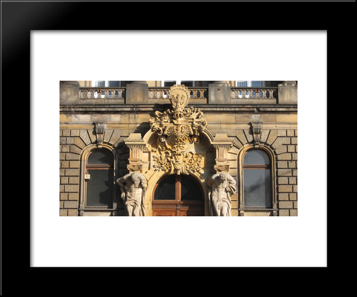 Coats Of Arms Of Silesia 20x24 Black Modern Wood Framed Art Print Poster